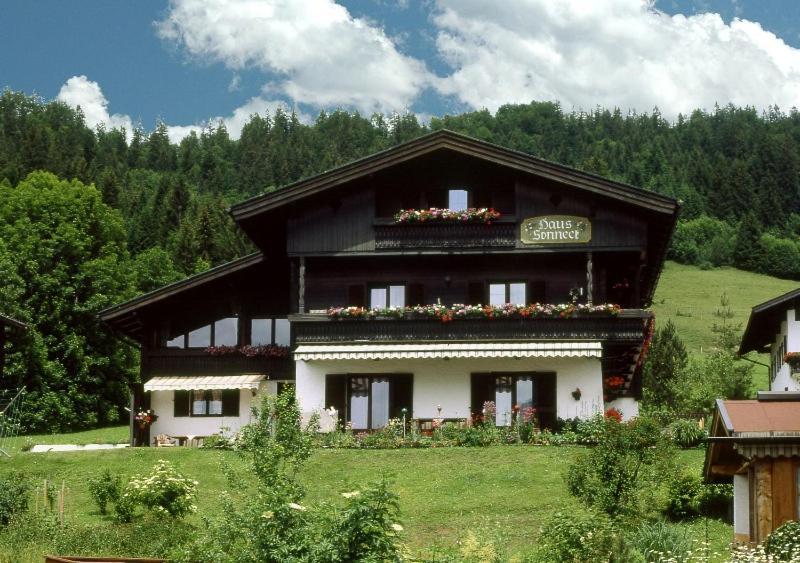 Haus Sonneck Ferienwohnungen Gbr Reit im Winkl Zewnętrze zdjęcie